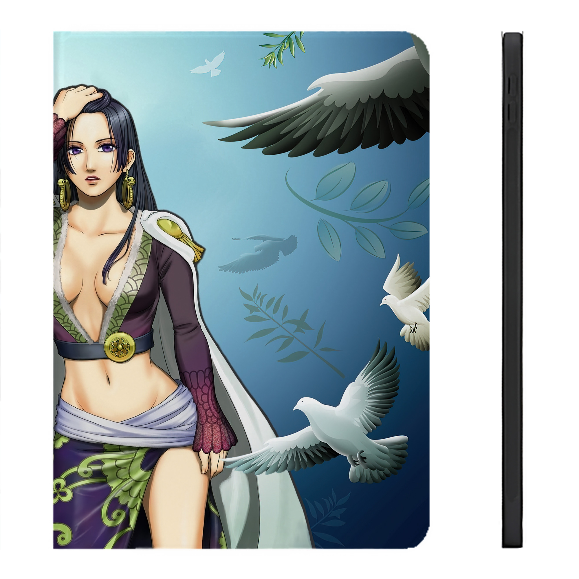 （画像用） ワンピース ONE PIECE IPadケース ペンホルダー付き ブックスタイルデザイン